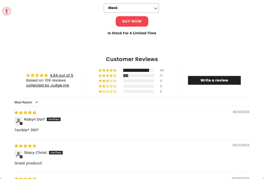 customer reviews