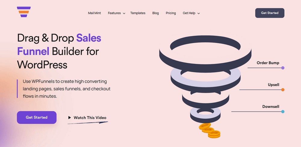 WPFunnels drag and drop sales funnel builder