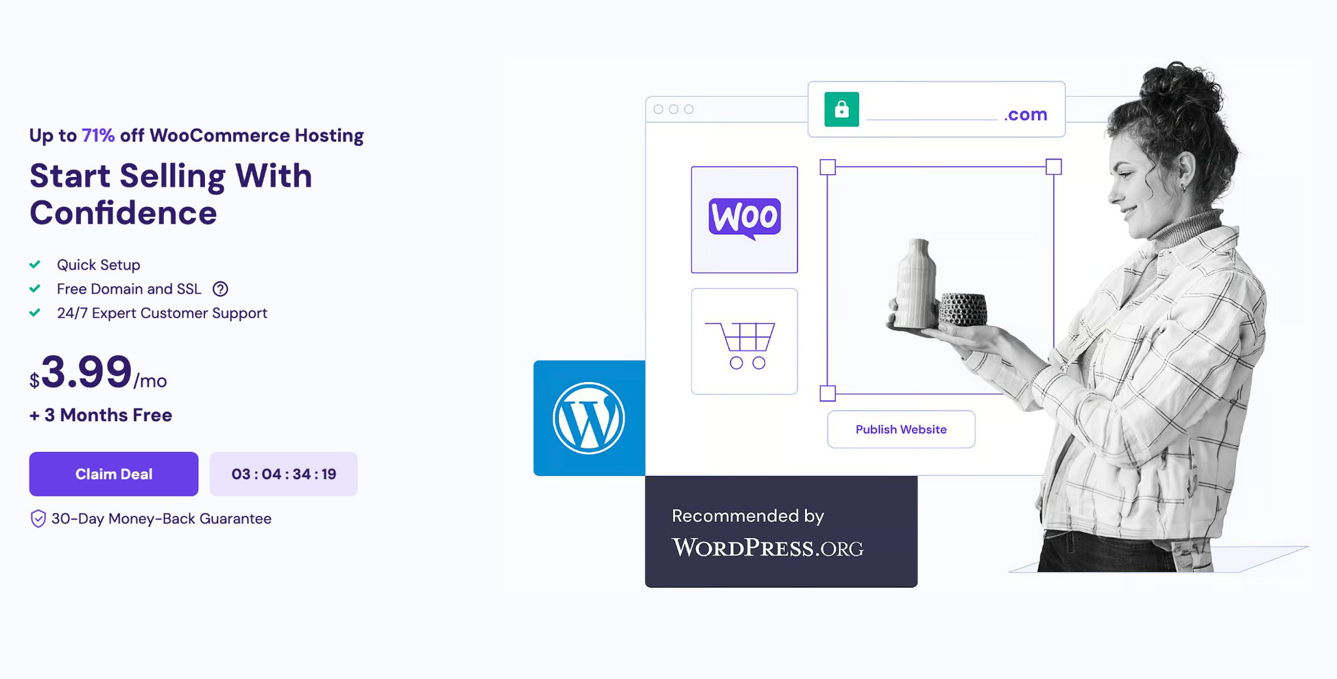 hostinger woocommerce hosting