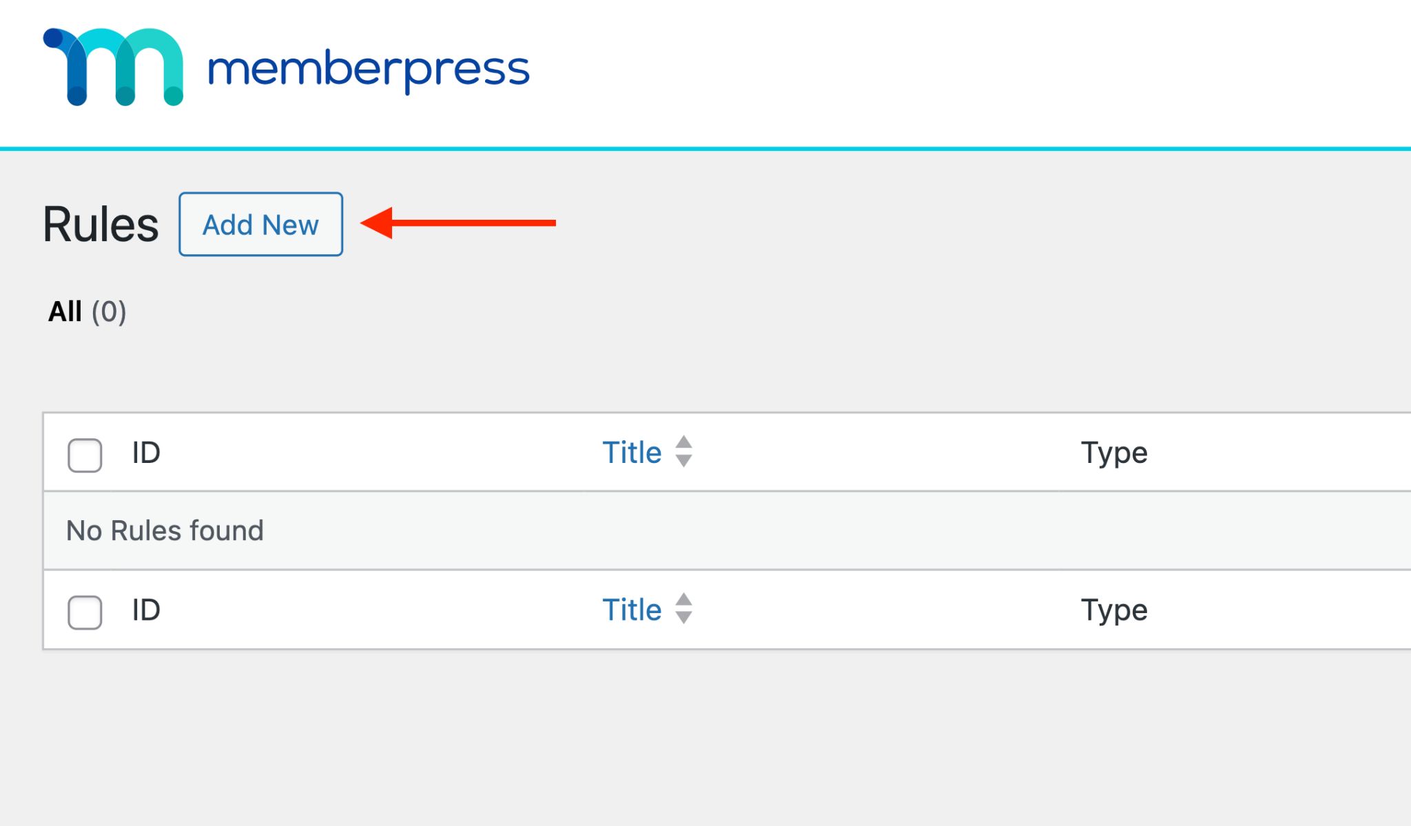 memberpress add new rule