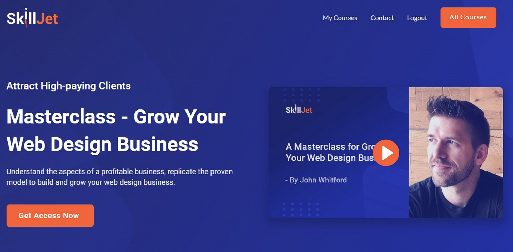 A Masterclass for Growing Your Web Design Business by John Whitford